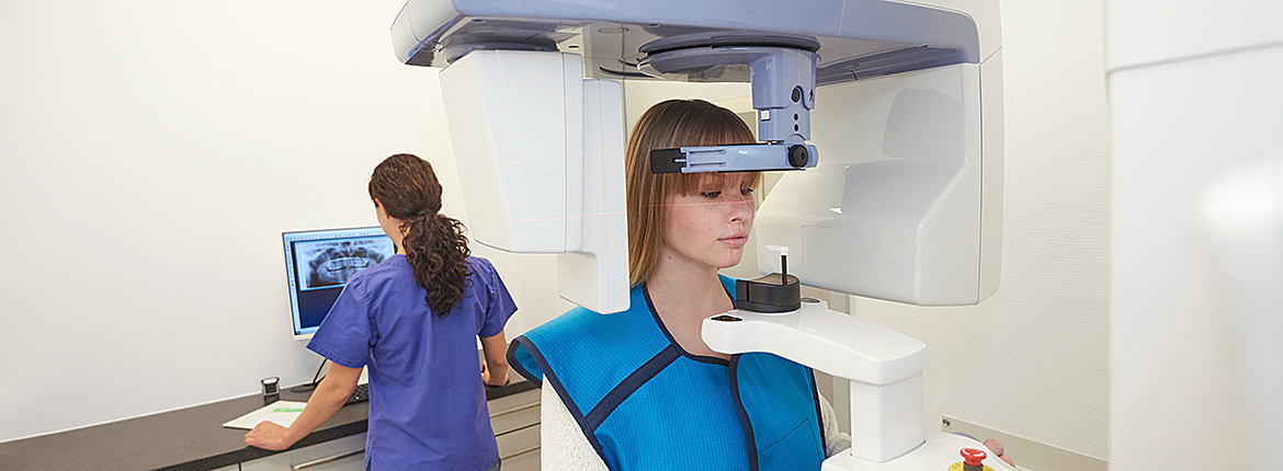 Modern 2D X-rayModern health carein the medicalcenterHammonia Bad Hamburg